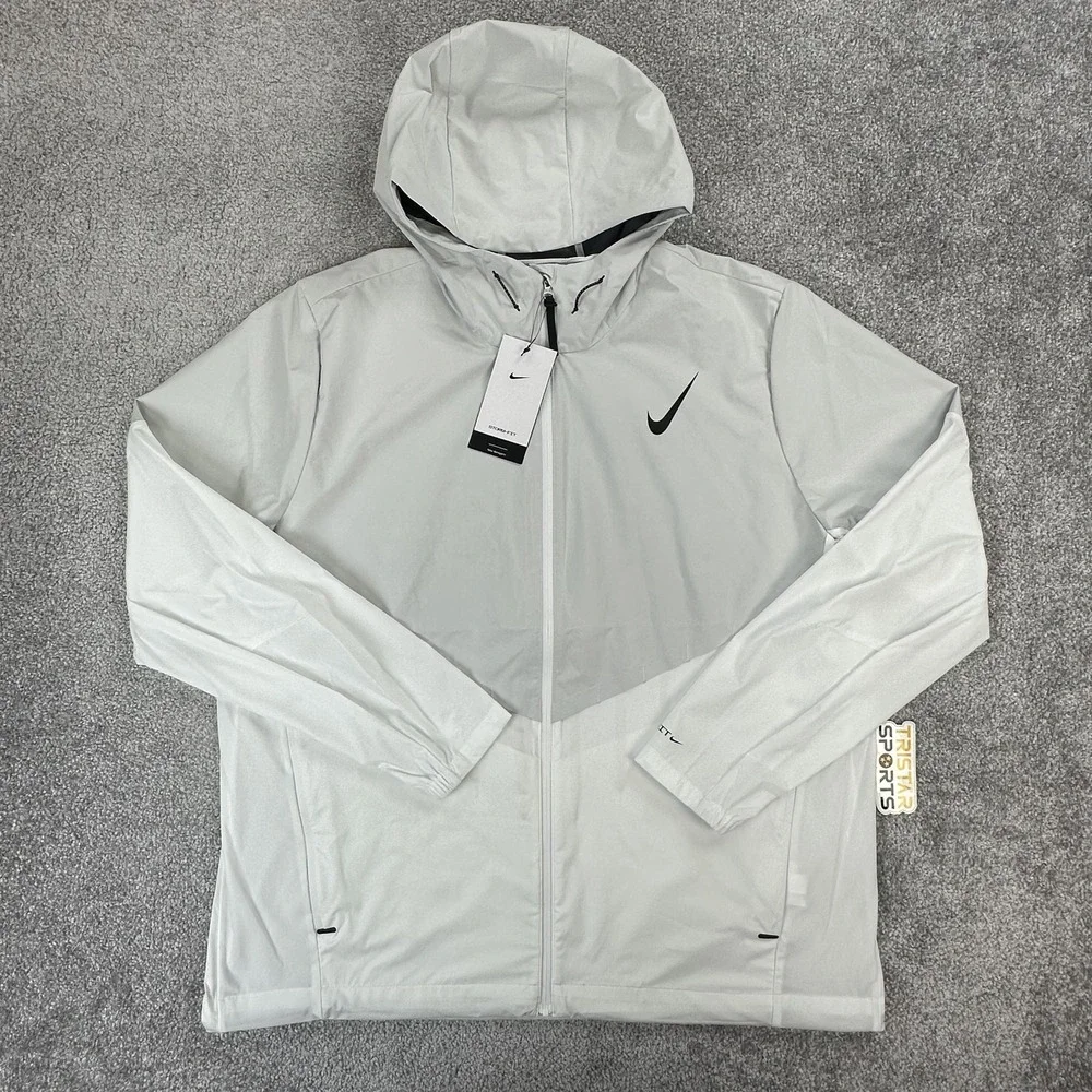 Nike Storm-FIT Aerogami Jacket Mens XL Hooded Running Windbreaker FZ9039-121